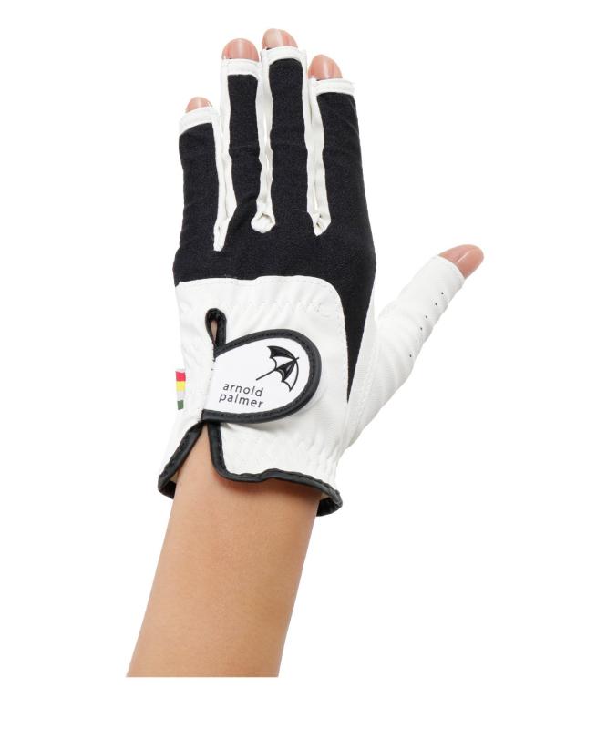 [アーノルドパーマー] ゴルフ グローブ 左手用 レディース グローブ ネイル APG-03H