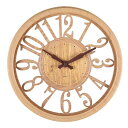 IFEND 掛け時計 おしゃれ 静音 壁掛け時計 北欧 30cm 木目調 非電波 シンプル 大文字 見やすい リビング インテリア 飾り 引越し祝い 新築祝い(3)
