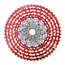 KCNC 12 Speed Cassette 9-52 Teeth For SRAM XD Body, Red, KCS12-001R, SK2097