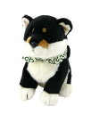 キュート販売 ぬいぐるみ 黒 まめしば 座り M 日本 D0031N(3)