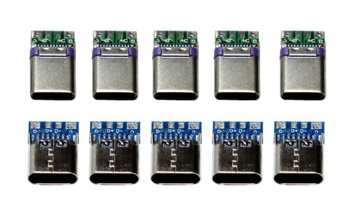 YMS PARTS【10個+10個=20個セット】USB Type-C 変換基板コネクタ オス+メスセット USB 3.1タイプC YMS PARTS【10個+10個=20個セット】USB Type-C 変換基板コネクタ オス+メスセット USB 3.1タイプC