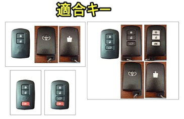 トヨタ車用2 カーボン調+メッキ スマートキーケース キーカバー エスクァイア ノア ヴォクシー オーリス カムリ シエンタ クラウンアスリート クラウンロイヤル ハリアー ランドクルーザー/送料無料