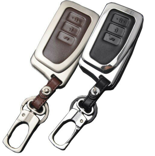 レクサス車用B レザーメタリック スマートキーケース キーカバー GS250 GS350 GS450h IS250 IS350 IS300h RX200t RX450h NX200t NX300h RC350 RC300h RC-F LX570/送料無料