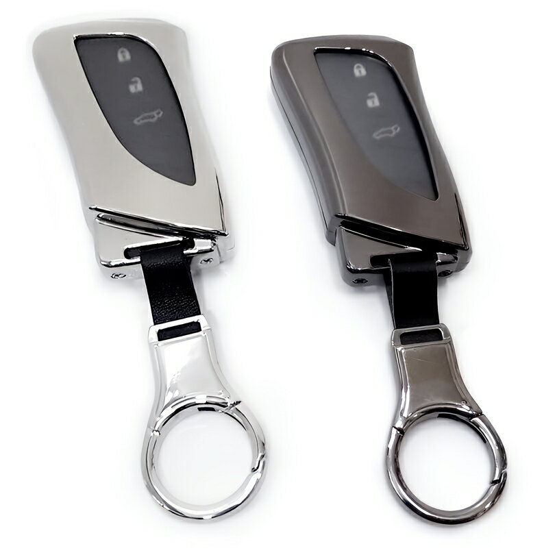 レクサス レザー メタル 合金 黒革 スマートキーケース キーカバー LBX NX250 NX350 NX350h NX450h+ UX200 UX250h RZ300e RZ450e ES300h LS500 LS500h LC500 LC500h アクセサリー TAZA25 AAZA20 AAZA25 AAZH20 AAZH25 AAZH26 MZAA10 MZAH10 MZAH15