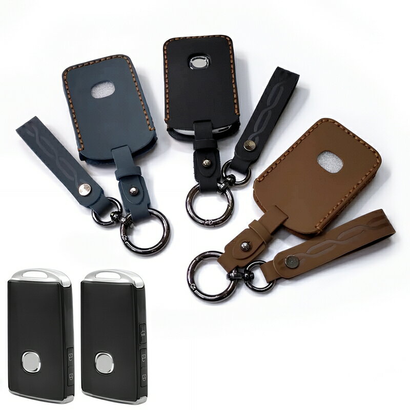 マツダ 本革 レザー スマートキーケース キーカバー CX3 CX30 CX60 CX5(KFEP KF5P KF2P)CX-8(KG2P KG5P) CX80 MX30(DREJ3P DRH3P)ロードスター(ND5RC NDERC)マツダ2 マツダ3 マツダ6 アクセサリー リモコンキーカバー キーホルダー 保護カバー キーレスカバー