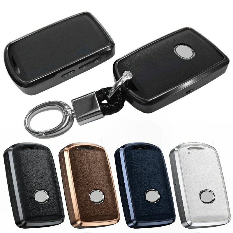 マツダ アルミ製 本革 レザー スマートキーケース キーカバー CX3 CX30 CX60 CX5(KFEP KF5P KF2P)CX-8(KG2P KG5P) CX80 MX30(DREJ3P DRH3P)ロードスター(ND5RC NDERC)マツダ2 マツダ3 マツダ6 アクセサリー リモコンキーカバー キーホルダー 保護カバー キーレスカバー