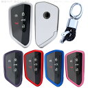 フォルクスワーゲン F TPU ソフト スマートキーケース キーカバー キーホルダー ゴルフ8 Golf8 Mk8 2022新型 ID4 アクセサリー メンズ ...