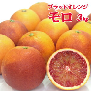 愛媛県産 モロ 3kg（ブラッドオレンジ） 送料無料 柑橘 みかん フルーツ