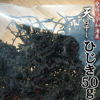 【 R6年産 新物！】 愛媛県産 天日干し 乾燥ひじき50g