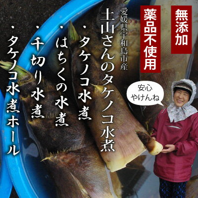 【新物ご予約5月8日以降発送】愛媛県産ハチク水煮　（180g）　★常温発送、到着後は冷蔵保管をお願いします。無漂白／薬品不使用