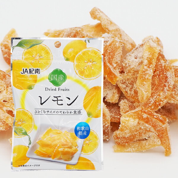 和歌山県産　ドライフルーツ　レモン　22g　国産ドライフルーツ　ドライレモン　お菓子　おやつ　JA紀南