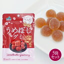 【送料無料】【ポスト投函】うめぼしグミ 36g×5袋 和歌山県産 紀州梅エキス使用 梅干しグミ お菓子 おやつ パウダー うめ