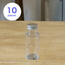 ハーバリウム 瓶 10個 ストレート 50ml キャップ付き 【 ハーバリウム瓶 キット 1本 ガラス瓶 硝子瓶 角瓶 ボトル 角 ビン 50ml アロマディフ...