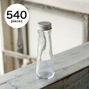 ハーバリウム 瓶 業務用5カートン(108個×5箱)コーン 50ml キャップ付き 【 ハーバリウム瓶 キット 108本 ガラス瓶 硝子瓶 角瓶 ボトル 角 ビ...