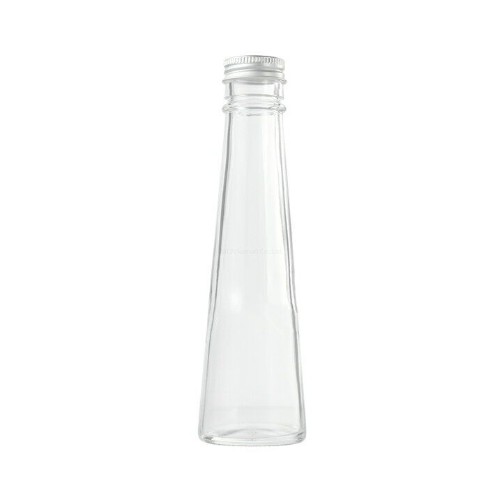 ハーバリウム 瓶 1個 コーン 141ml キャップ付き 【 ハーバリウム瓶 キット 1本 ガラス瓶 硝子瓶 円錐 ボトル ビン 1…