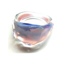 【小型宅配便】KO-RI Ring(リング)No.183【Natural Glass】進藤貴允氏作品 宇宙ガラスリング 星 惑星 ダイクロ