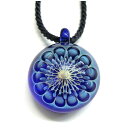 【小型宅配便】 Inside Dot Pendant(ネックレス)No.191【Natural Glass】進藤貴允氏作品 宇宙ガラス ペンダント ネックレス