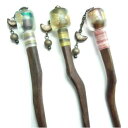 【古代玉 かんざし】木製 木 かんざし 一本 シンプル 普段使い 和 とんぼ玉 トンボ玉 浴衣 簪 かわいい 髪飾り 結婚式 赤 ガラス ヘアアクセサリー 金箔