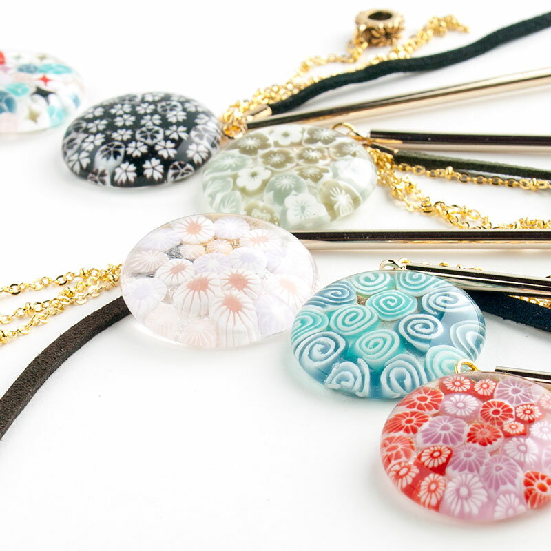 【Japan ミルフィオリ かんざし 01】桜 かんざし 一本 シンプル 普段使い 花 和 とんぼ玉 トンボ玉 浴衣 簪 かわいい 髪飾り 結婚式 赤 ガラス ...