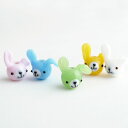 【2点で180円offクーポン対象!!】【プチ うさこ】10mm×15mm とんぼ玉 ビーズ ガラスビーズ ガラス細工 動物 ガラス玉 ハンドメイド 材料 初心者 おしゃれ お守り かわいい ウサギ うさぎ 雑貨 癒しグッズ ガラス細工 干支 置物【商用利用可】