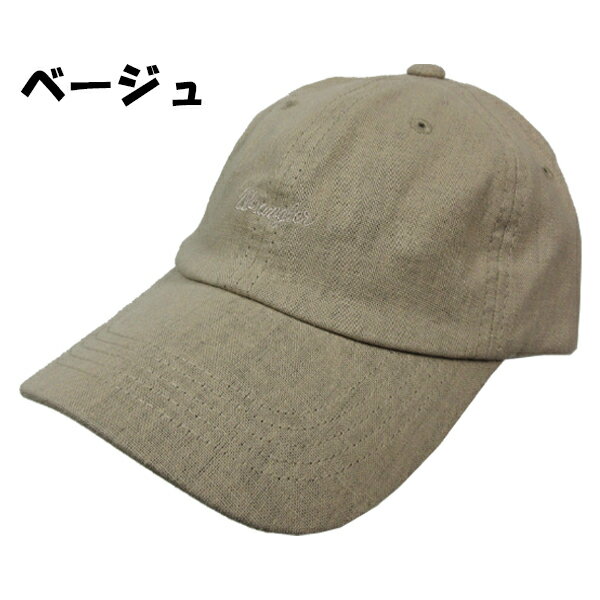 ラングラー キャップ 麻 レーヨン 帽子 メンズ 柔らか素材 定番デザイン ローキャップ