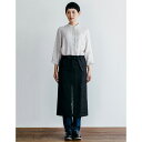 fog linen work（フォグリネンワーク） リネンギャルソンエプロン ブラック [LKA003-17] 【 前掛け ソムリエ メンズ レディース 男性用..