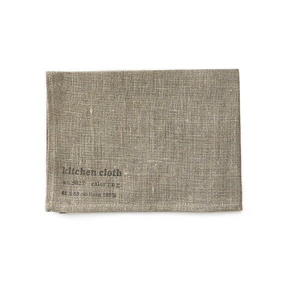 【全色展開中】fog linen work（フォグリネンワーク） リネンキッチンクロス ナチュラル [LKC001-N] / 食器拭き ふきん 布巾 おしゃれ ナチュラル シンプル リネン 麻