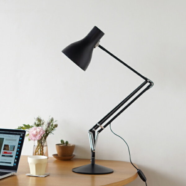 【在庫有】アングルポイズ(ANGLEPOISE) デスクライト Type75 ジェットブラック 【 デスクランプ テーブルランプ タイプ75】 その1