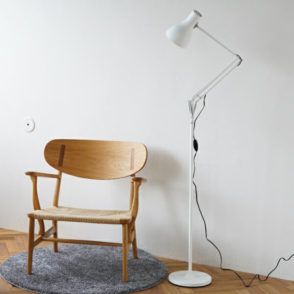 【在庫有】アングルポイズ(ANGLEPOISE) フロアスタンド用ポール Type専用 アルパインホワイト 【 アクセサリーパーツ フロアライト フロアランプ フロアスタンド フロアライト用ポール】