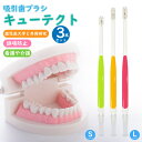 吸引歯ブラシ 口腔ケア キューテクト 3本セット 日本製