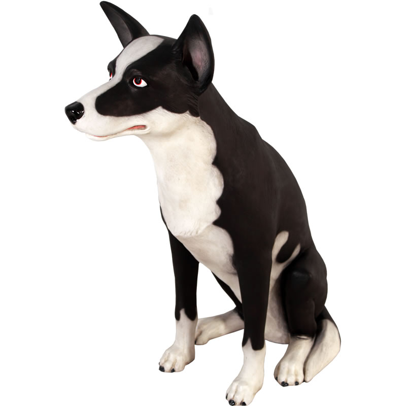 樂天商城 - 動物 オブジェ テーマは「凛」 シープドッグ インテリア イベント ディスプレイ Sheep Dog