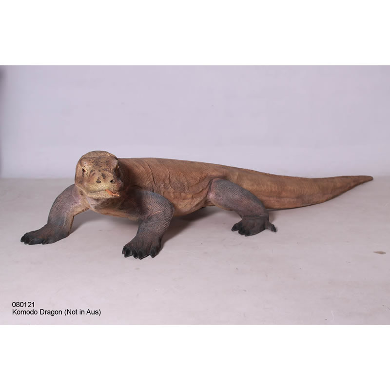乐天商城 - 動物 オブジェ コモドドラゴン インテリア イベント ディスプレイ Komodo Dragon