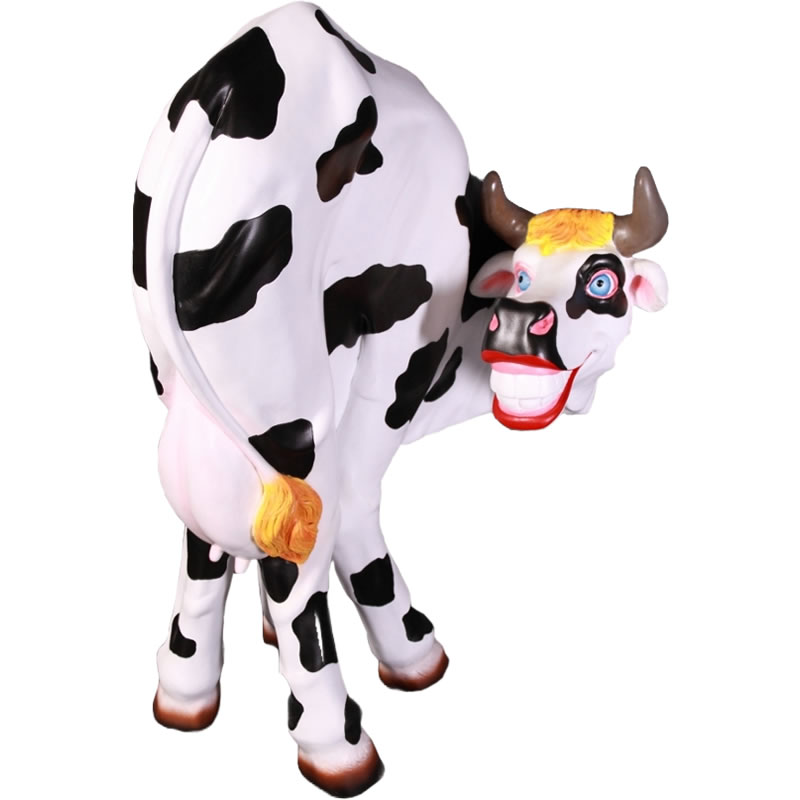 乐天商城 - 動物 オブジェ 愉快な乳牛 Funny Cow