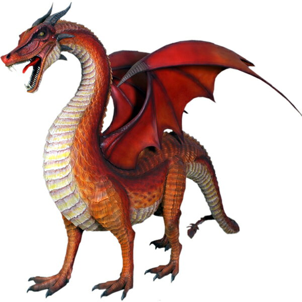 乐天商城 - オブジェ ドラゴン インテリア イベント ディスプレイ Standing Dragon