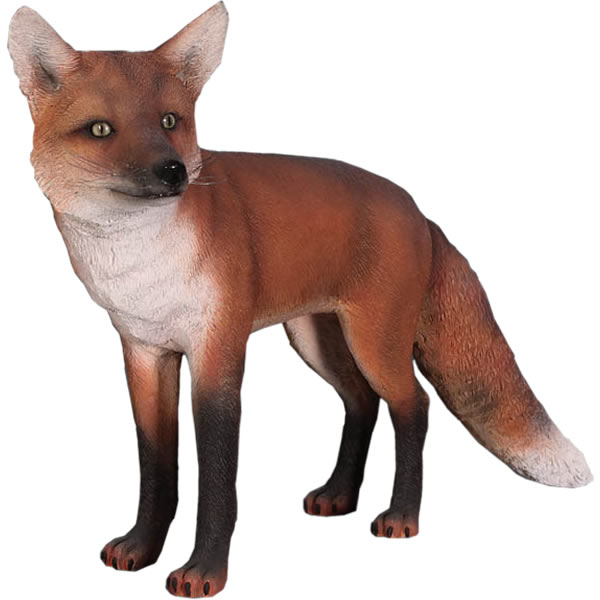 乐天商城 - 動物 オブジェ アカギツネ インテリア イベント ディスプレイ Red Fox