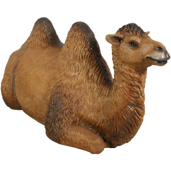 乐天商城 - 動物 オブジェ 休息するふたこぶラクダ インテリア イベント ディスプレイ Bactrian Camel-Resting