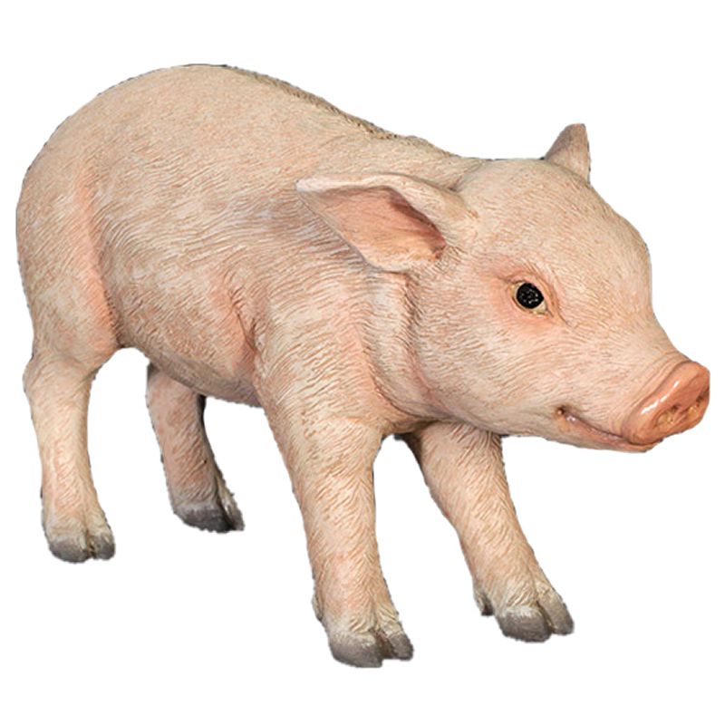 実物大 動物 オブジェ 立ち上がる子ブタ インテリア イベント ディスプレイ