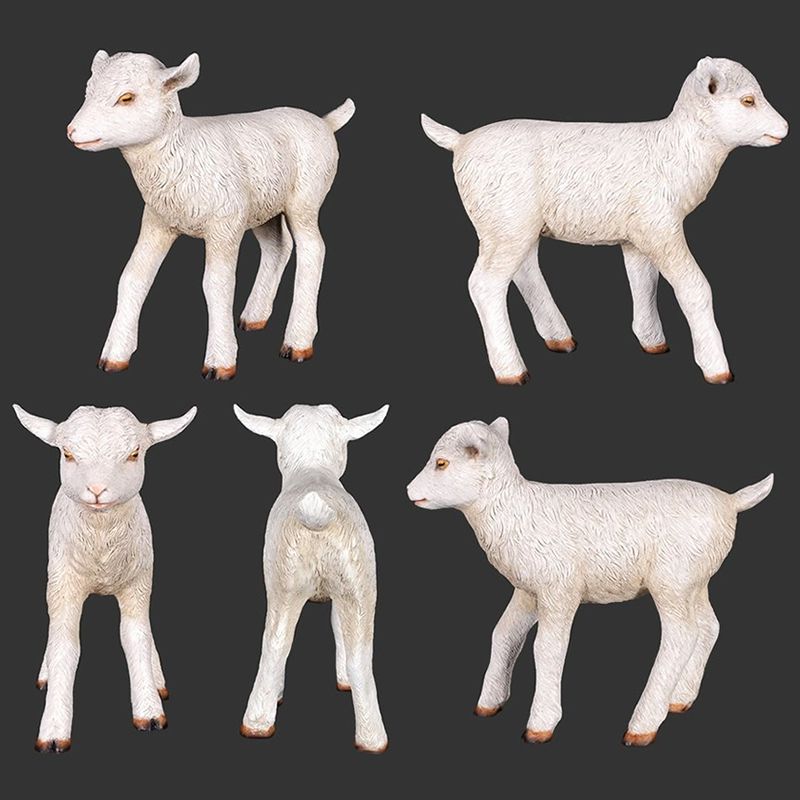 実物大 動物 オブジェ ヤギの赤ん坊 インテリア イベント ディスプレイ