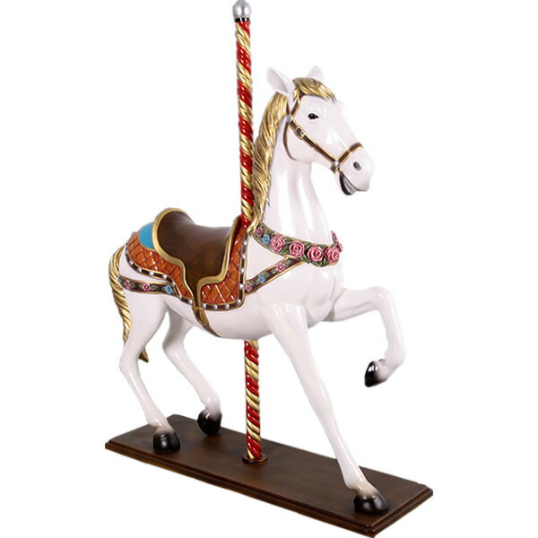 乐天商城 - オブジェ 回転木馬 インテリア イベント ディスプレイ Carousel Horse