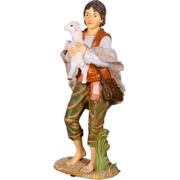 樂天商城 - オブジェ 羊飼いの少年 インテリア イベント ディスプレイ Shepherd Boy