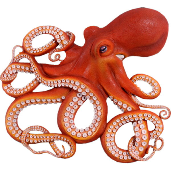 樂天商城 - 動物 オブジェ 壁掛け用 巨大なタコ インテリア イベント ディスプレイ Octopus Wall Decor