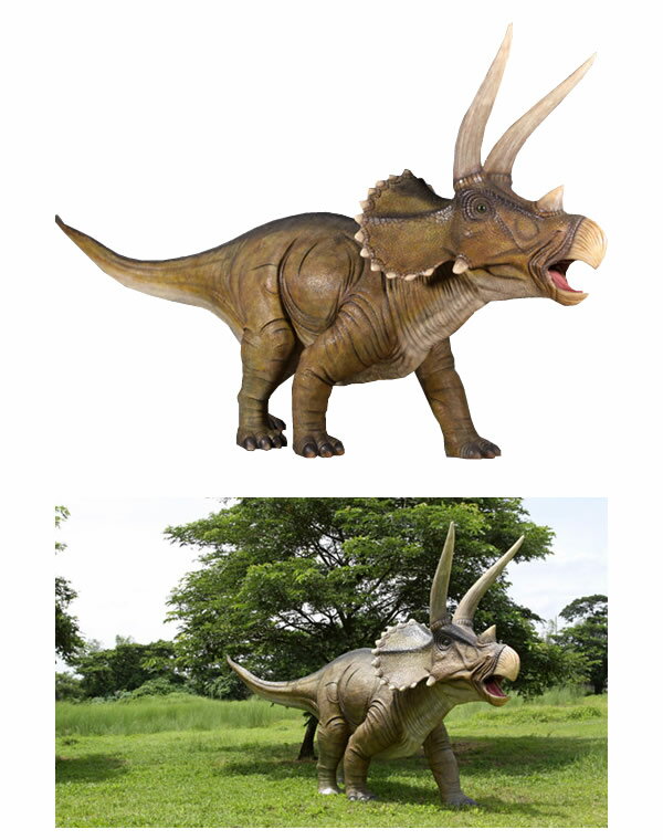 恐竜 オブジェ 巨大トリケラトプス インテリア イベント ディスプレイ Giant Triceratops 2