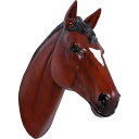実物大 動物 オブジェ 馬の頭部・栗毛 インテリア イベント ディスプレイ 馬 ウマ うま 午
