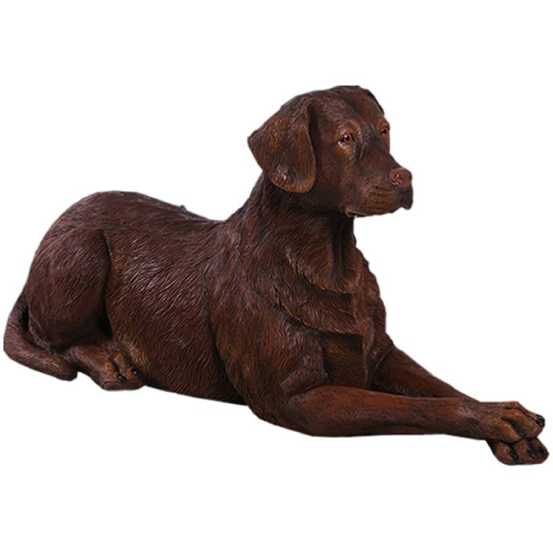 実物大 動物 オブジェ ラブラドール・チョコレート インテリア イベント ディスプレイ