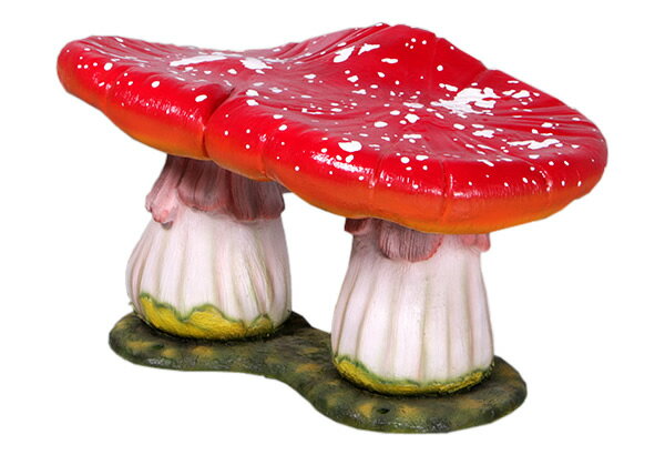 乐天商城 - オブジェ キノコの椅子 二人掛け用 インテリア イベント ディスプレイ Double Mushroom Seat Medium