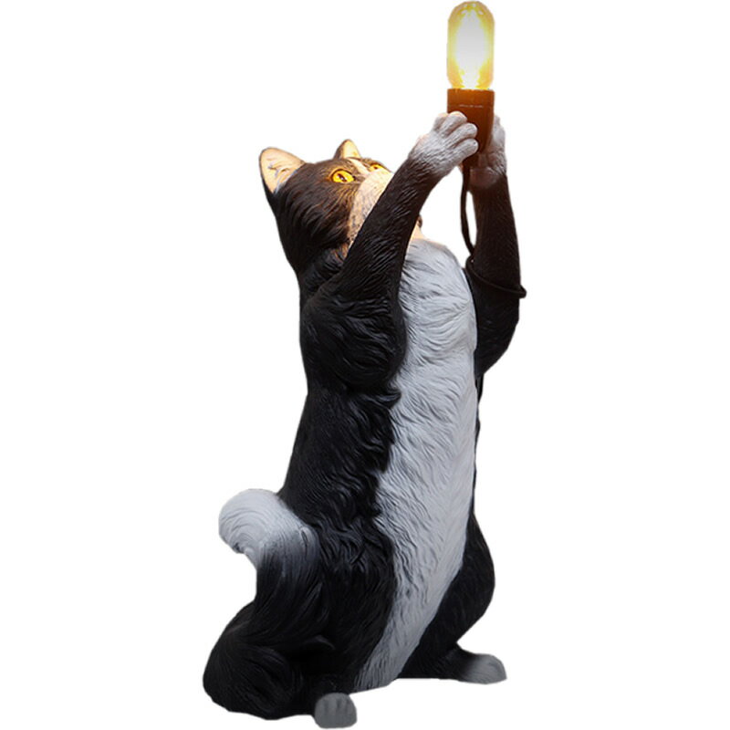 樂天商城 - 動物 オブジェ ネコのテーブルライト インテリア イベント ディスプレイ Cat Table Lumiere