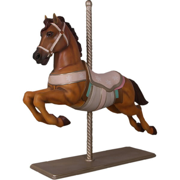 樂天商城 - 動物 オブジェ 馬のメリーゴーランド インテリア イベント ディスプレイ Chrismas Carousel Horse