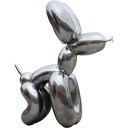 オブジェ 風船バルーンドッグ犬シルバー インテリア イベント ディスプレイ Balloon Dog Liquid Silver