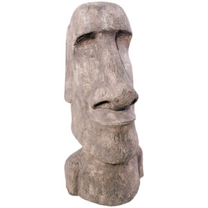 乐天商城 - オブジェ イースター島のモアイ像 ストーン風 インテリア イベント ディスプレイ Easter Island Moai