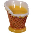 オブジェ アイスクリームチェア(黄) インテリア イベント ディスプレイ Ice Cream Chair